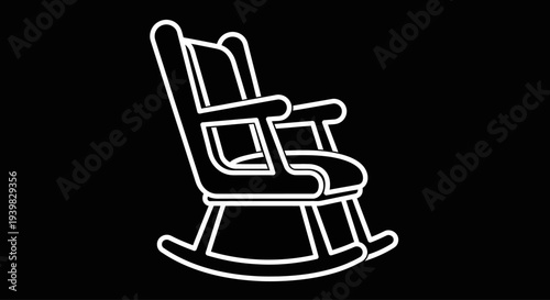Rocking Chair Furniture Home Decor.