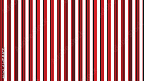 Bold vertical striped seamless pattern for holiday candy themed packaging and classic awning inspired decor