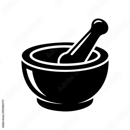 Mortar and Pestle Kitchen Tool