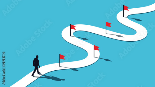 Teamwork concept with people helping each other reach the top of a staircase holding a large lightbulb idea for professional achievement.