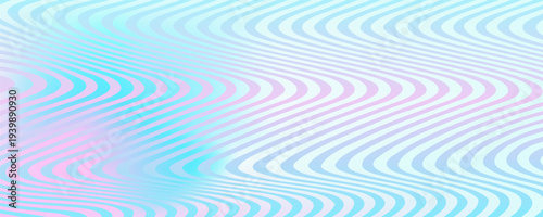 Digital technology concept psychedelic background vector illustration. Abstract modern holographic background with lines with space for textPrint