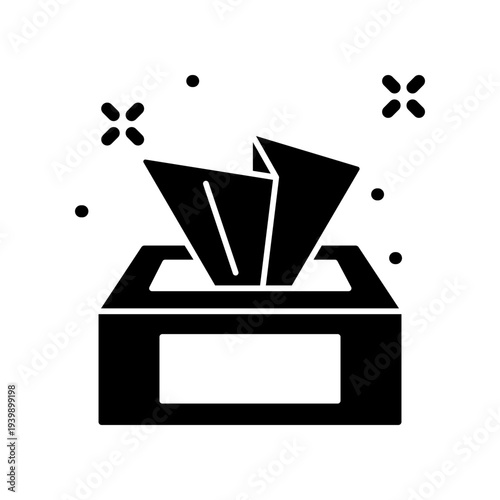 Tissue icon design template