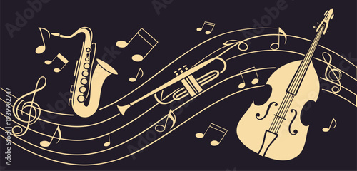 Where words fail, music speaks—and art paints the picture. ✨ Own this premium music illustration for your digital collection!