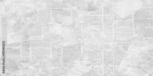 An abstract vintage grunge background texture featuring a rough grey stone wall pattern and old paper design element for a dirty cement surface backdrop