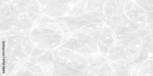 Light gray vector wallpaper featuring a textured marble surface with white abstract snowflake patterns and a grunge winter ice crystal design