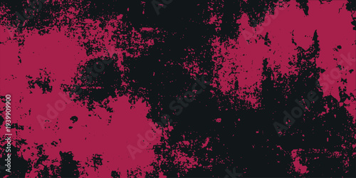 Abstract a grunge-style background in a dark color scheme with a red stain color, evoking a sense of raw texture and urban aesthetic.