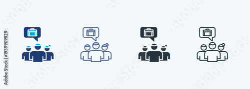 Candidate Multiple Style Icon Collection