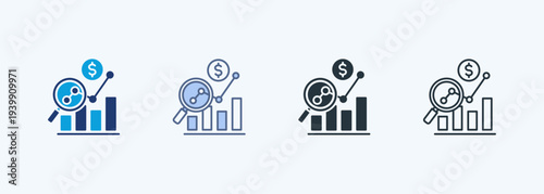 Financial Forecasting Multiple Style Icon Collection