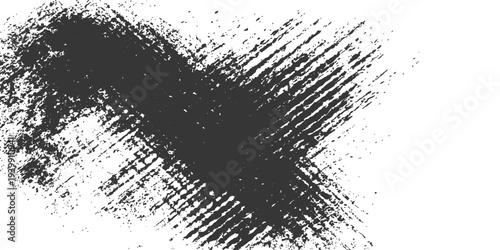 Abstract an abstract grunge texture with a scratched and ink effect that evokes a sense of decay and roughness, texture provides a raw visual contrast.