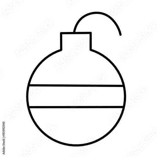 Firecracker icon vector