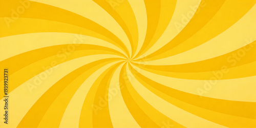 Abstract a dynamic spiral bursts forth in radiant shades of yellow, evoking a sense of energy and visual interest.