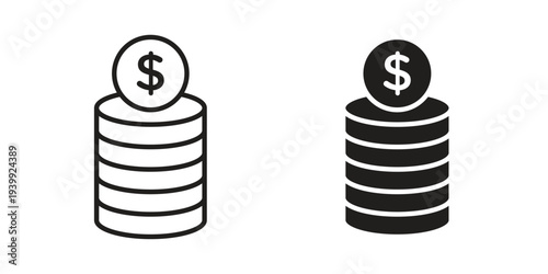 Profit icon. Premium thin line vector illustrator. Vector EPS10