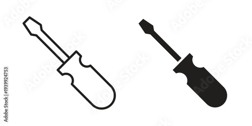 Repair tools icon. Premium thin line vector illustrator. Vector EPS10