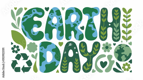 April fools' day celebration with colorful jester hat and party objects on beige background