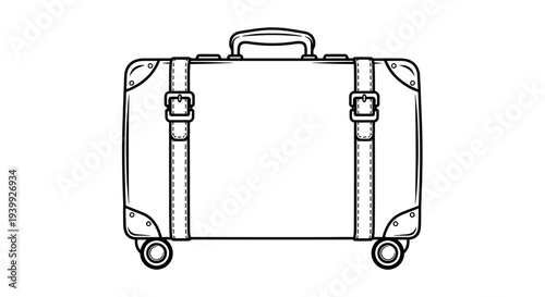 Suitcase Luggage Travel Bag Wheels Handle.