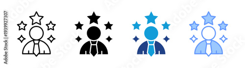 Charisma icon set multiple style collection