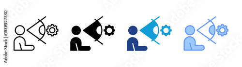 Viewpoint  icon set multiple style collection