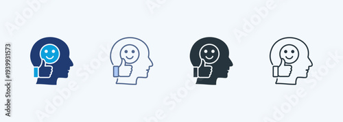 Optimism Icon Multiple Style