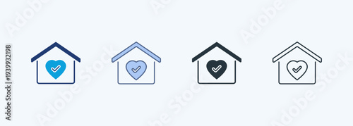 Housing Icon Multiple Style