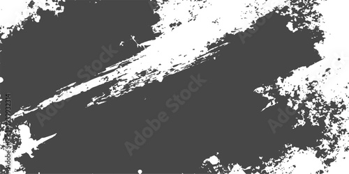 Abstract monochrome texture showcases an artistic display of a black painted smear. It’s perfect for adding a touch of bold creativity to your design projects. 