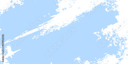 Abstract artistic creation showcasing a minimalist blue painted stroke. This image presents a visual exploration of texture and hue.