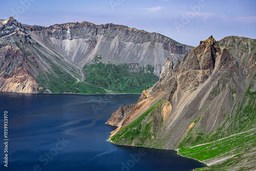 Landscape of Changbai Mountain Volcanic National Geopark, Jilin Province, China
