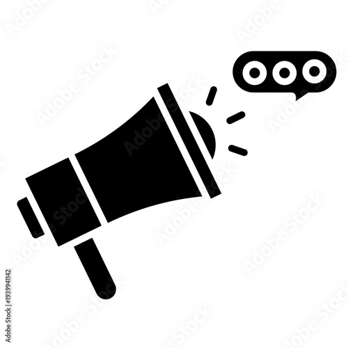  Promotional Text Glyph Icon