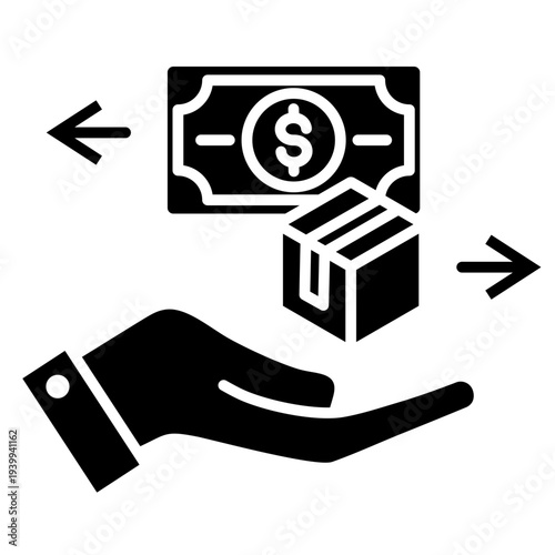  Story Selling Glyph Icon