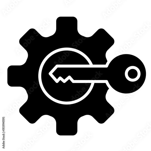  Keyword Optimization Glyph Icon