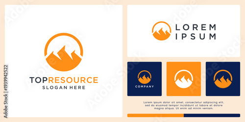 Top resource logo design template