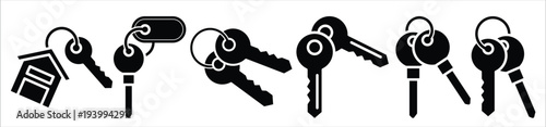 key icon set