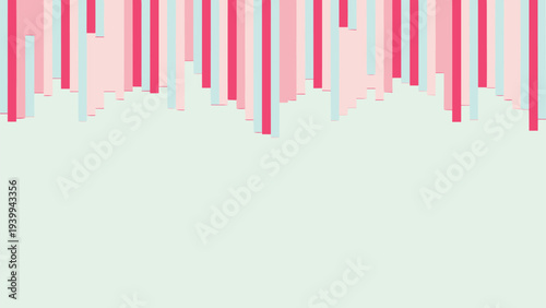 Colorful abstract background with vertical lines of pink and blue dripping down to create a dynamic and modern artistic pattern.