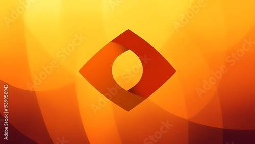 An abstract composition of interlocking geometric shapes in warm tones, symbolizing unity and cooperation. event key visuals, club posters, designed for fitness apps and gym onboarding.