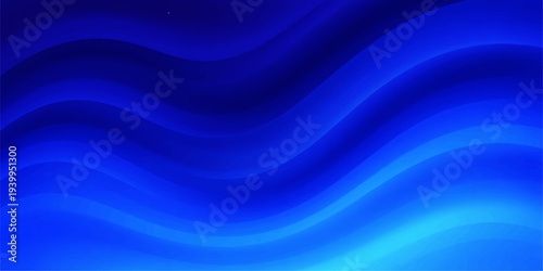 An abstract blue wave background featuring a smooth silk texture and flowing satin design with soft light patterns for a liquid motion wallpaper illustration