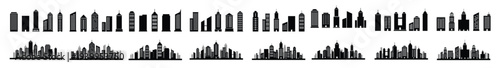 city silhouette stock vector illustrations