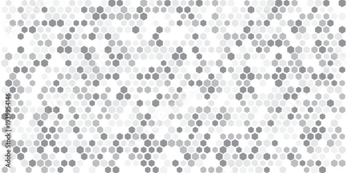 Gray, black, white beehive background. Honeycomb, bees hive cells pattern. Bee honey shapes. Vector geometric seamless texture symbol. Hexagon, hexagonal raster, mosaic cell sign or icon. eps10