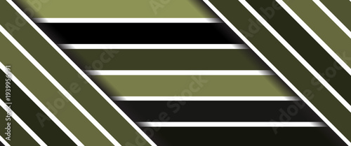 Modern Dark Olive and Black Geometric Striped Background. pastel color palettes collection background