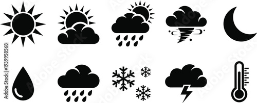 Weather forecast icons