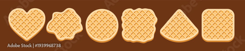 waffles vector