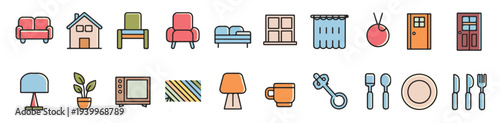 various home set of icon 