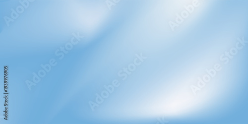 Beautiful Flowing Summer Color Abstract Background. Sky blue and cream gradient mesh background. Refreshing abstraction artwork. Vector Illustration.