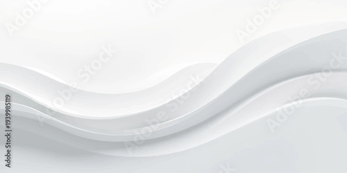 Abstract blue wavy background featuring a smooth dynamic motion design with light curves and artistic vector texture for a professional business wallpaper illustration