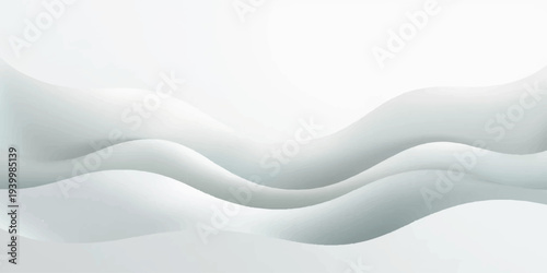 Abstract blue wave background featuring a flowing vector design with artistic water curves and light wavy line patterns for a modern texture wallpaper