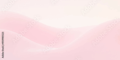 Abstract pink background with soft flowing waves of silk texture and smooth purple curves in a motion of light vector art