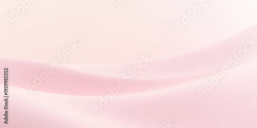 An elegant abstract pink background featuring soft silk waves and a flowing satin texture creates a smooth purple gradient design with shiny vector curves for a light textile backdrop wallpaper
