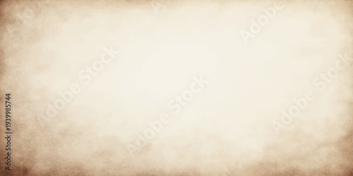 A vintage parchment sheet with a stained grunge texture and aged sepia vignette provides an antique blank background for retro design