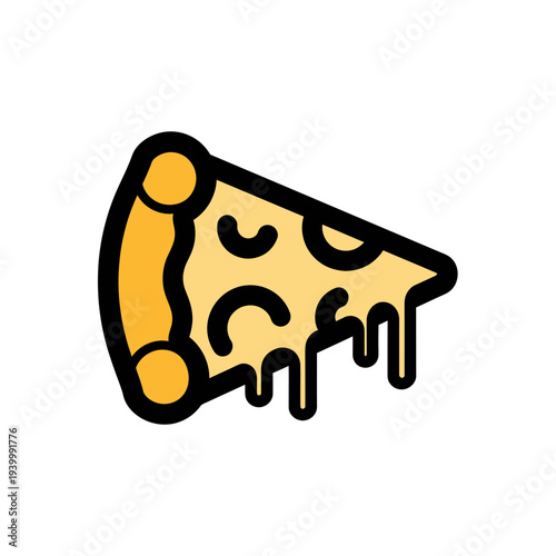 Pizza Melting with Cheese and Toppings in a Delicious Culinary Setting