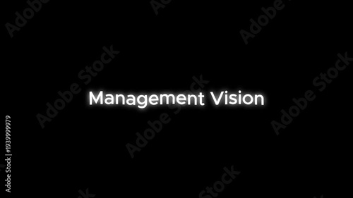 A management team discusses their vision for the company's future in a modern conference room during a video meeting.