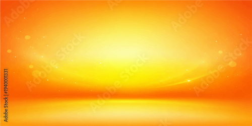 Abstract warm and inviting, a vibrant gradient of orange and yellow hues forms a luminous backdrop, suggesting a bright and inviting space for creativity and design.