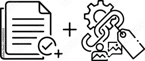 Vector illustration of a woman silhouette with a brush in an abstract design with cross symbol icon style